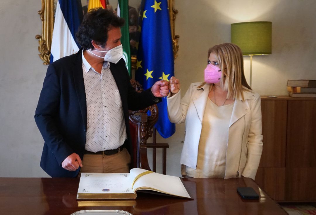 El alcalde de Cádiz y la alcaldesa de Jerez este lunes El alcalde de Cádiz y la alcaldesa de Jerez este lunes
