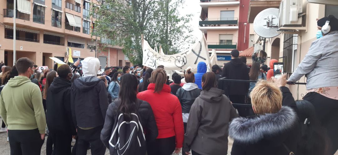 Protestas en Jumilla por la muerte de Kevin Protestas en Jumilla por la muerte de Kevin