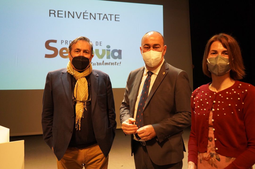 Hervé Tirmarche, Miguel Ángel de Vicente y Magdalena Rodríguez Hervé Tirmarche, Miguel Ángel de Vicente y Magdalena Rodríguez