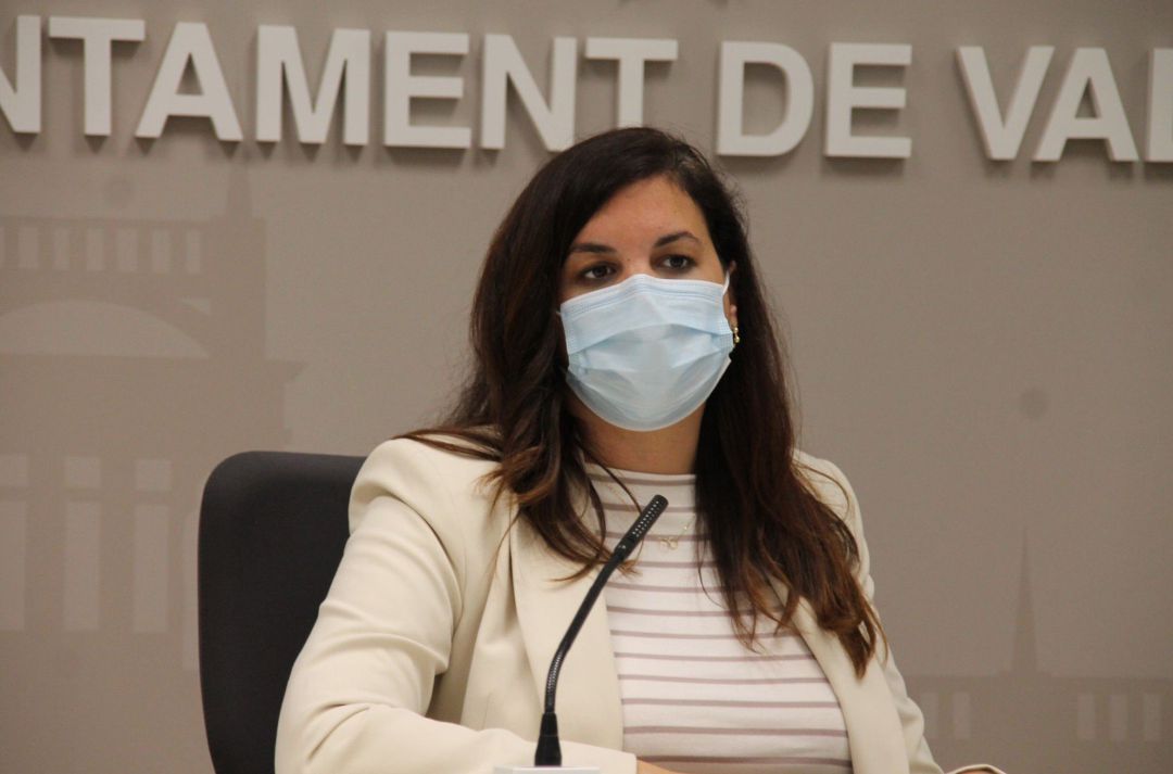La vicealcaldesa de València y portavoz del PSPV en su ayuntamiento, Sandra Gómez La vicealcaldesa de València y portavoz del PSPV en su ayuntamiento, Sandra Gómez