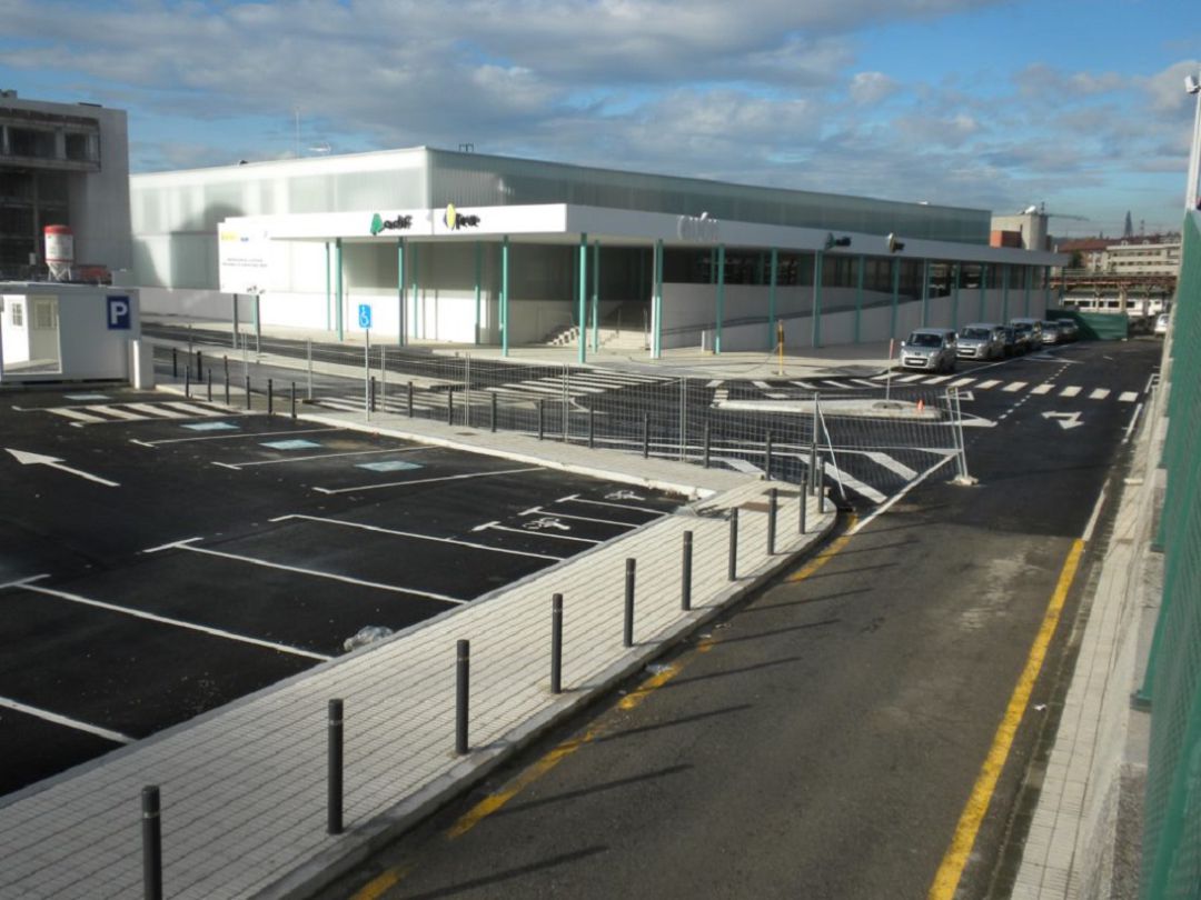 Estación provisional de Sanz Crespo, una de las opciones que se baraja. Estación provisional de Sanz Crespo, una de las opciones que se baraja.