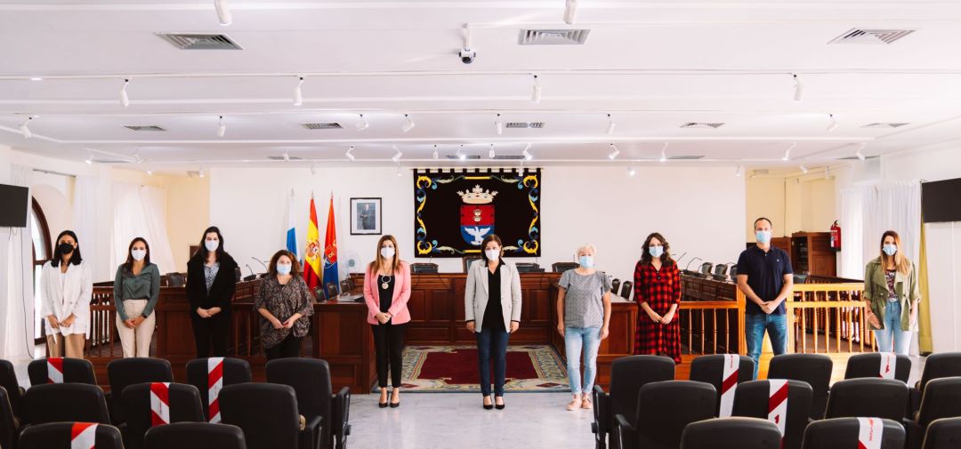 Toma de posesión de los nuevos Trabajadores Sociales del Ayuntamiento de Arrecife contratados como funcionarios interinos Toma de posesión de los nuevos Trabajadores Sociales del Ayuntamiento de Arrecife contratados como funcionarios interinos