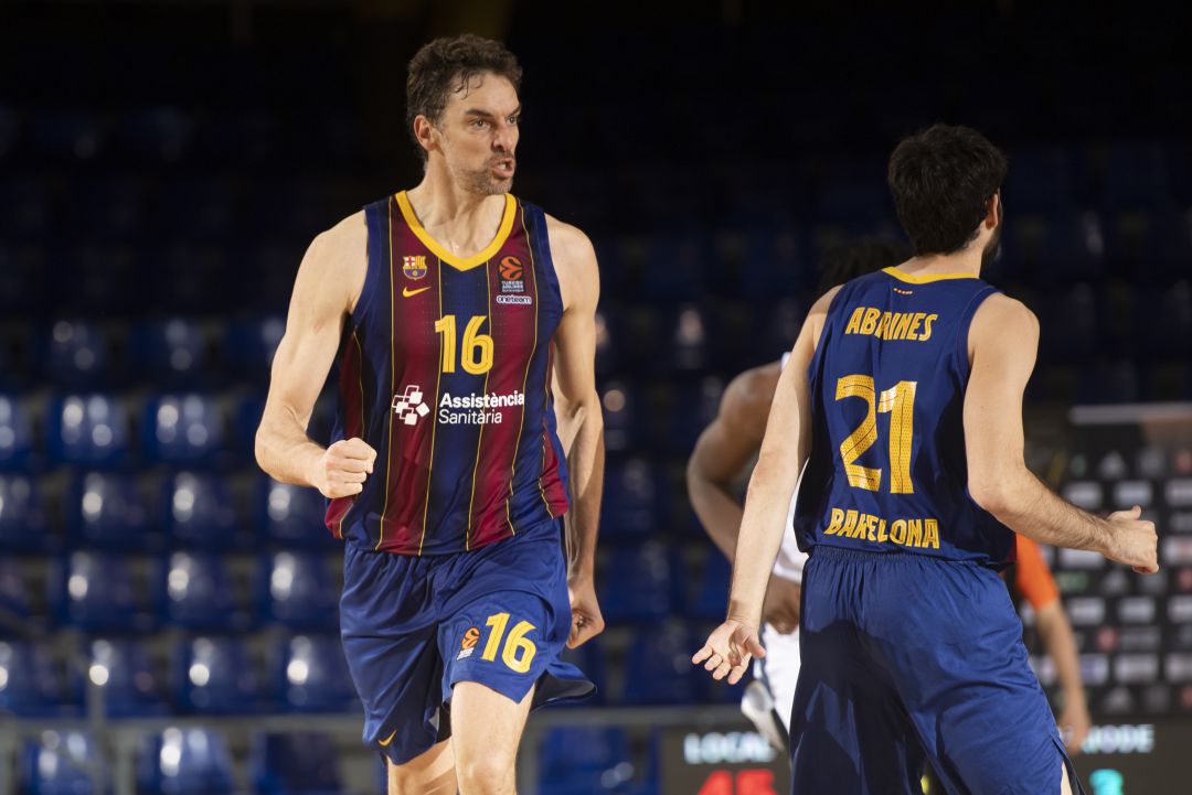 Pau Gasol, durante el partido contra el Zenit. Pau Gasol, durante el partido contra el Zenit.