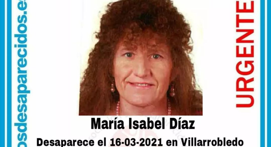 Cartel informativo que informaba de la desaparición de María Isabel Díaz Cartel informativo que informaba de la desaparición de María Isabel Díaz