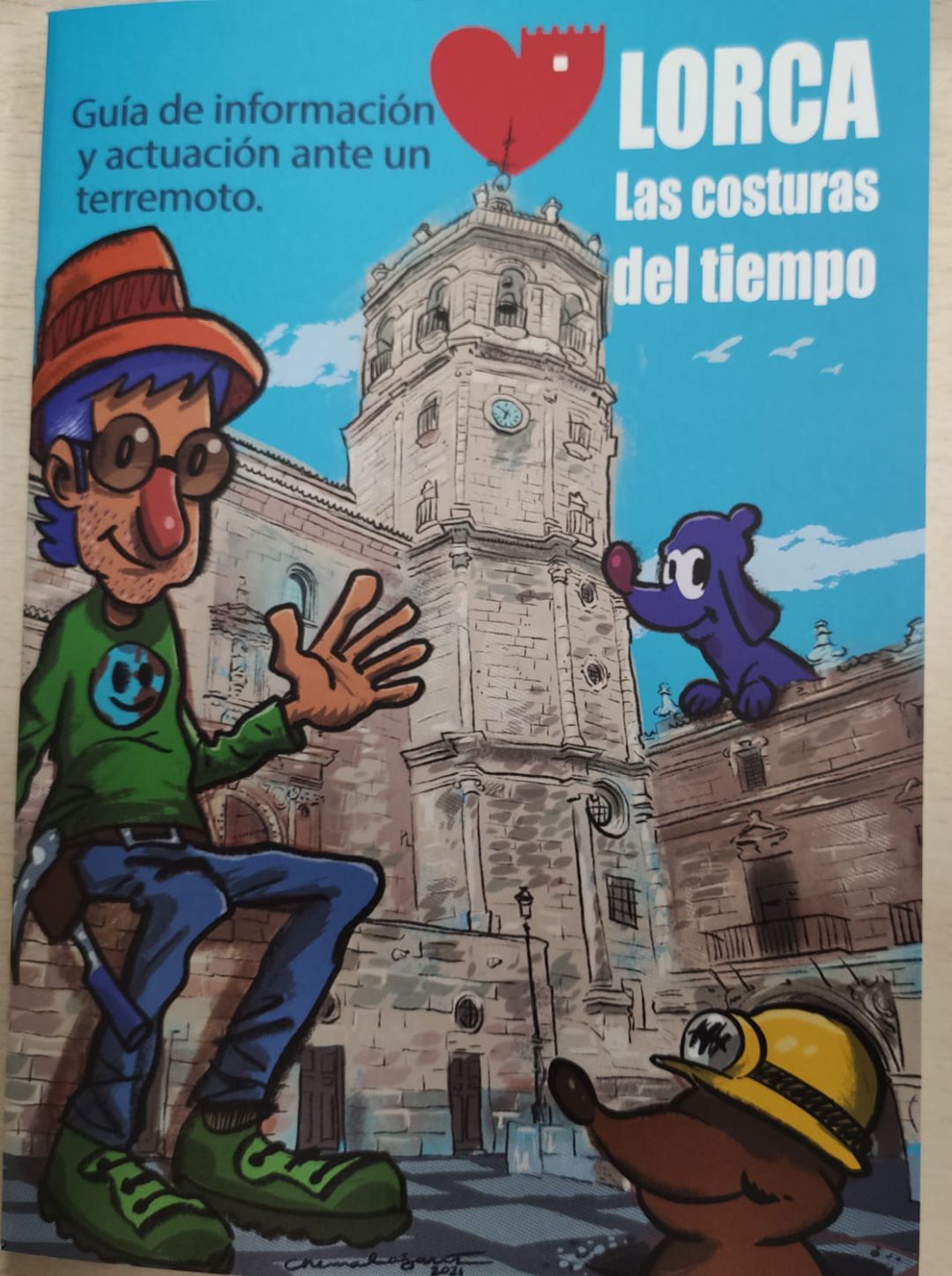 'La costura del tiempo', el cómic que recuerda los terremotos de Lorca de 2011. 'La costura del tiempo', el cómic que recuerda los terremotos de Lorca de 2011.