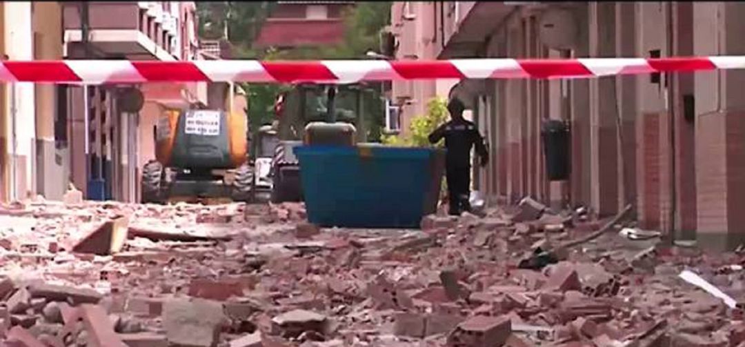 Imagenes de archivo de los terremotos de Lorca de mayo de 2011. Imagenes de archivo de los terremotos de Lorca de mayo de 2011.