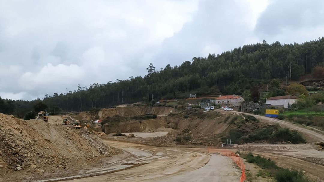 Obras de la circunvalación de Pontevedra Obras de la circunvalación de Pontevedra