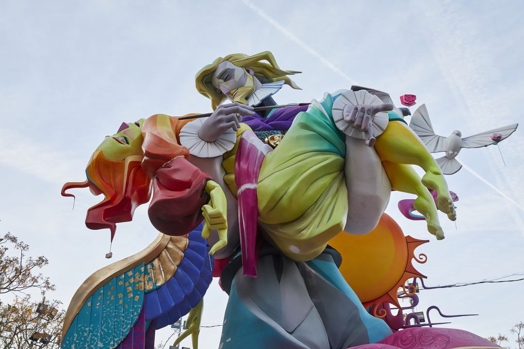 Imagen de las Fallas de 2020 que no se llegaron a celebrar Imagen de las Fallas de 2020 que no se llegaron a celebrar