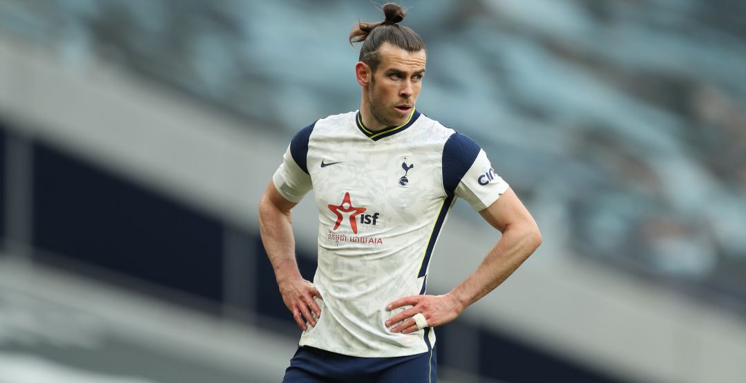 Gareth Bale, durante uno de sus últimos partidos con el Tottenham Gareth Bale, durante uno de sus últimos partidos con el Tottenham