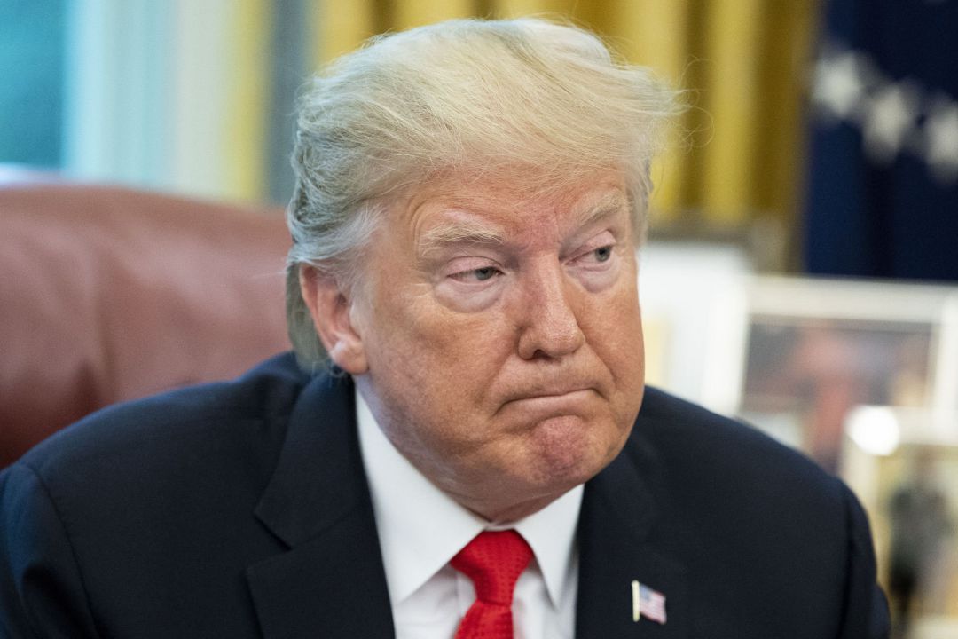 Imagen de archivo del expresidente de EEUU, Donald Trump Imagen de archivo del expresidente de EEUU, Donald Trump