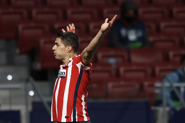 Luis Suárez, pichichi del Atlético en la temporada 2020-2021 Luis Suárez, pichichi del Atlético en la temporada 2020-2021