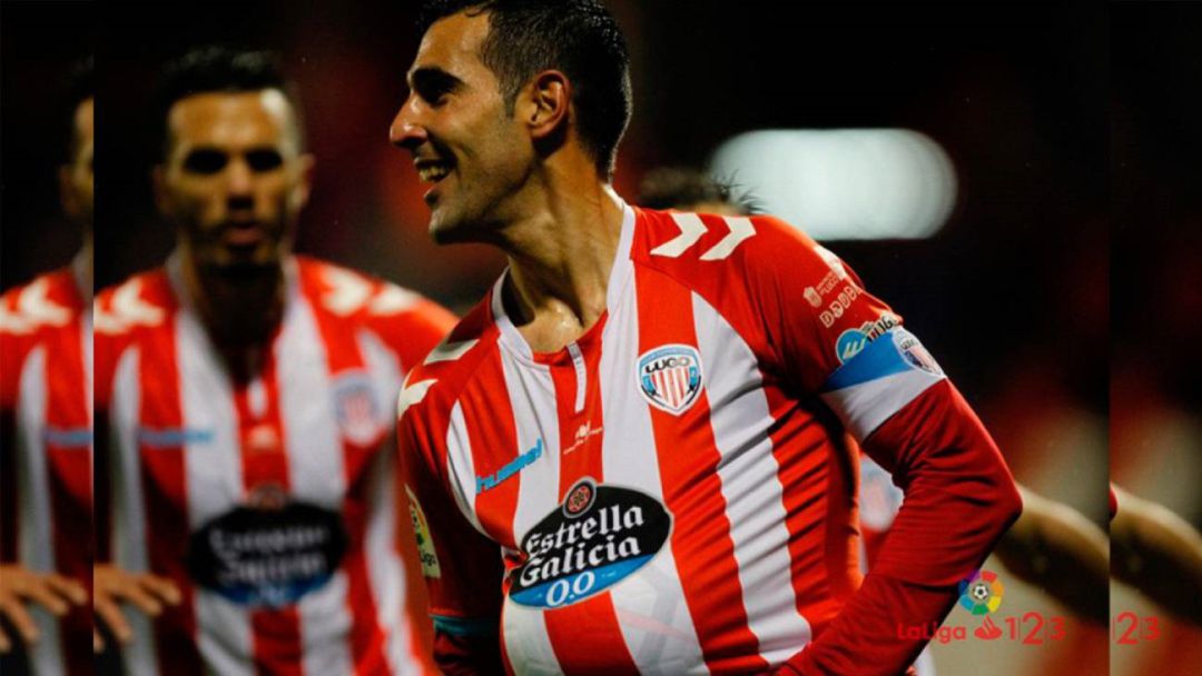 Carlos Pita na celebración dun seus goles Carlos Pita na celebración dun seus goles