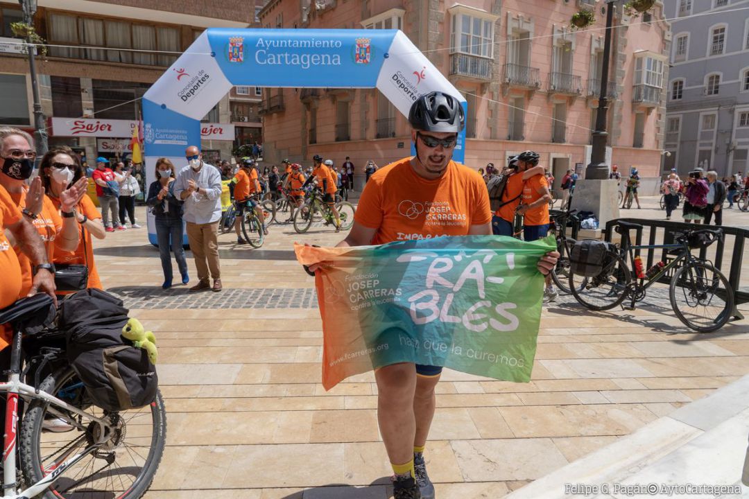 Juancho a su llegada a Cartagena el pasado domingo 2 de mayo Juancho a su llegada a Cartagena el pasado domingo 2 de mayo