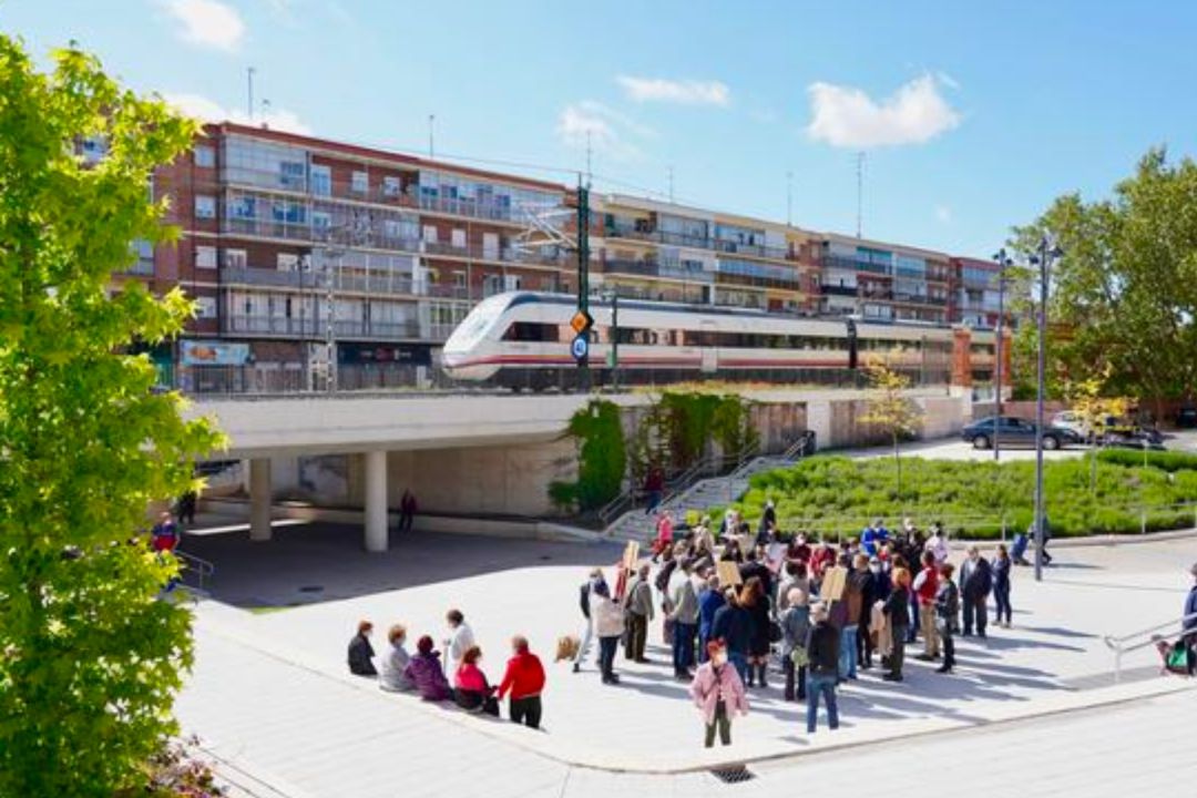 Visita a las obras del túnel de Rafael Cano Visita a las obras del túnel de Rafael Cano
