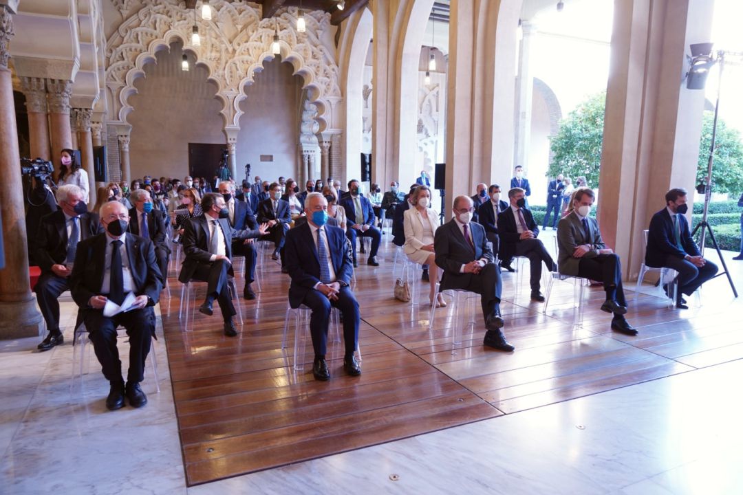 Homenaje a Manuel Giménez Abad en el Palacio de La Aljafería, cuando se cumplen 20 años de su asesinato por ETA Homenaje a Manuel Giménez Abad en el Palacio de La Aljafería, cuando se cumplen 20 años de su asesinato por ETA