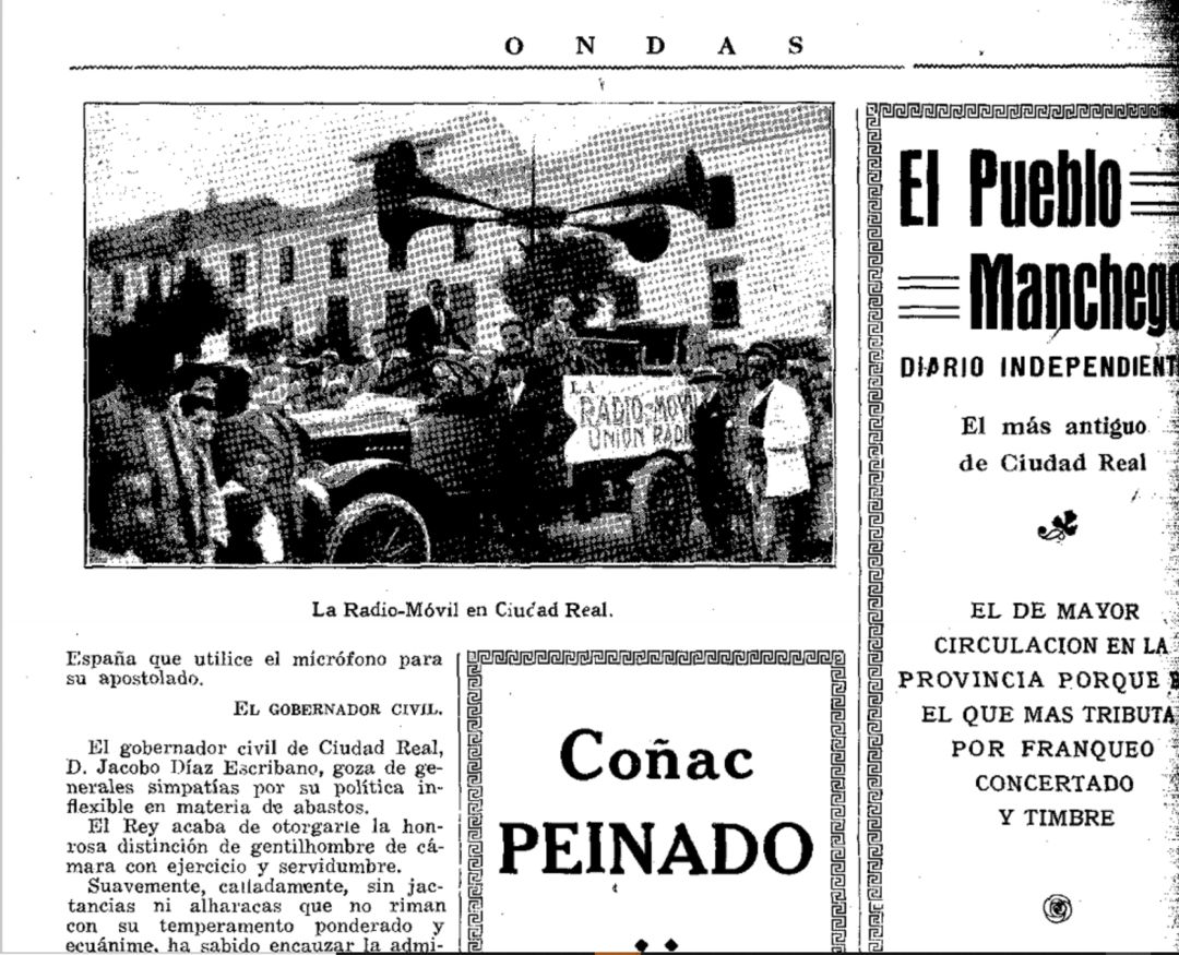 Artículo Revista Ondas (1925) Artículo Revista Ondas (1925)