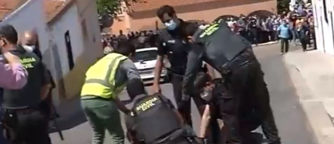 Detención del presunto fratricida en Los Santos de Maimona Detención del presunto fratricida en Los Santos de Maimona