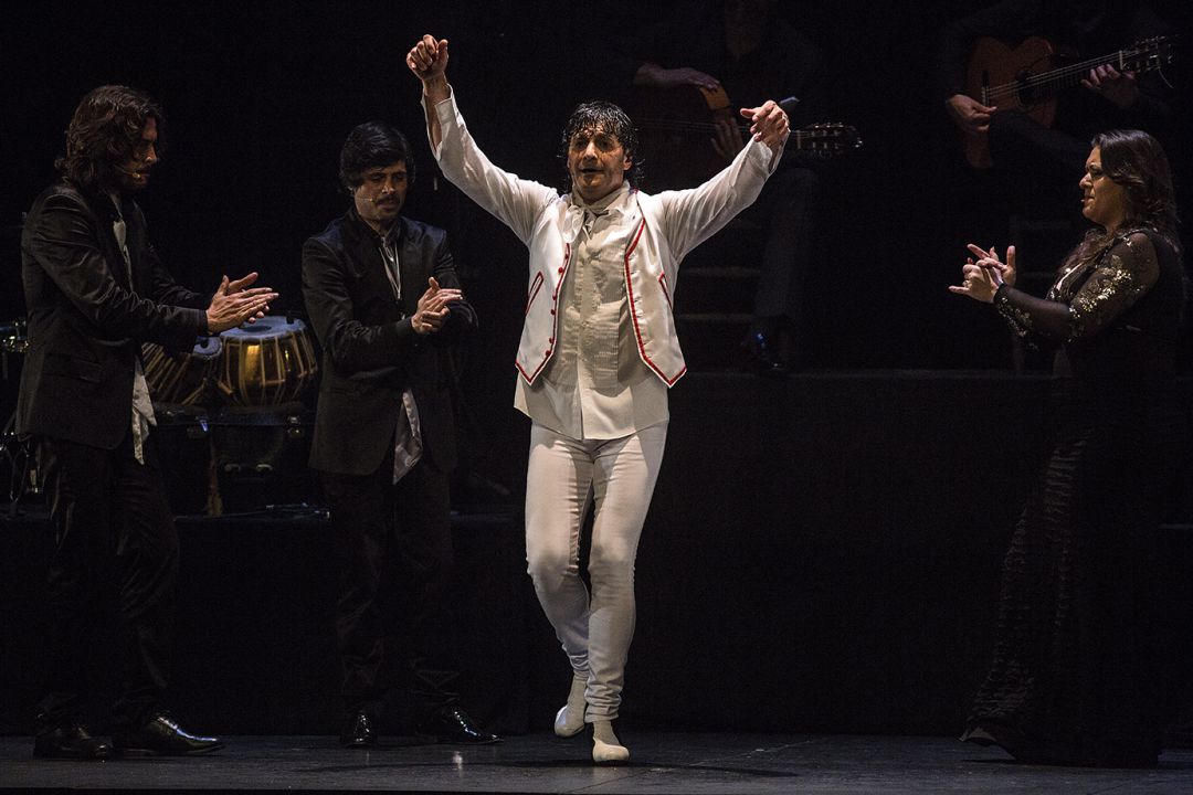 Joaquín Grilo durante una actuación del Festival de Jerez Joaquín Grilo durante una actuación del Festival de Jerez
