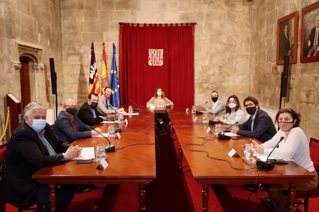 presidenta Armengol y agentes sociales y económicos presidenta Armengol y agentes sociales y económicos