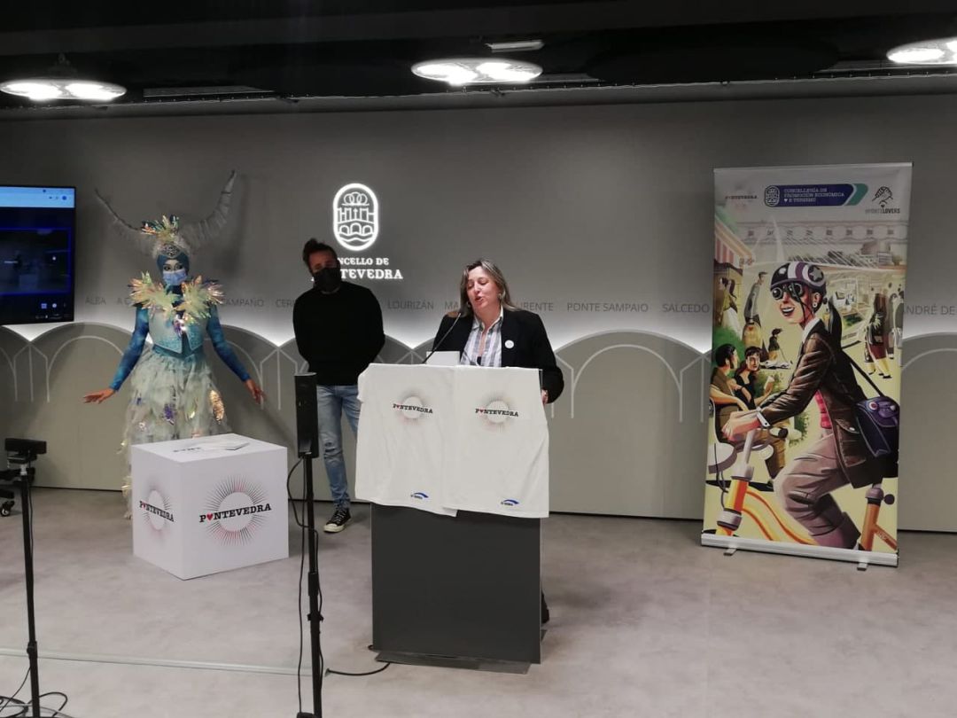 Presentación de la campaña turística, que el Concello de Pontevedra llevará a FITUR. Presentación de la campaña turística, que el Concello de Pontevedra llevará a FITUR.