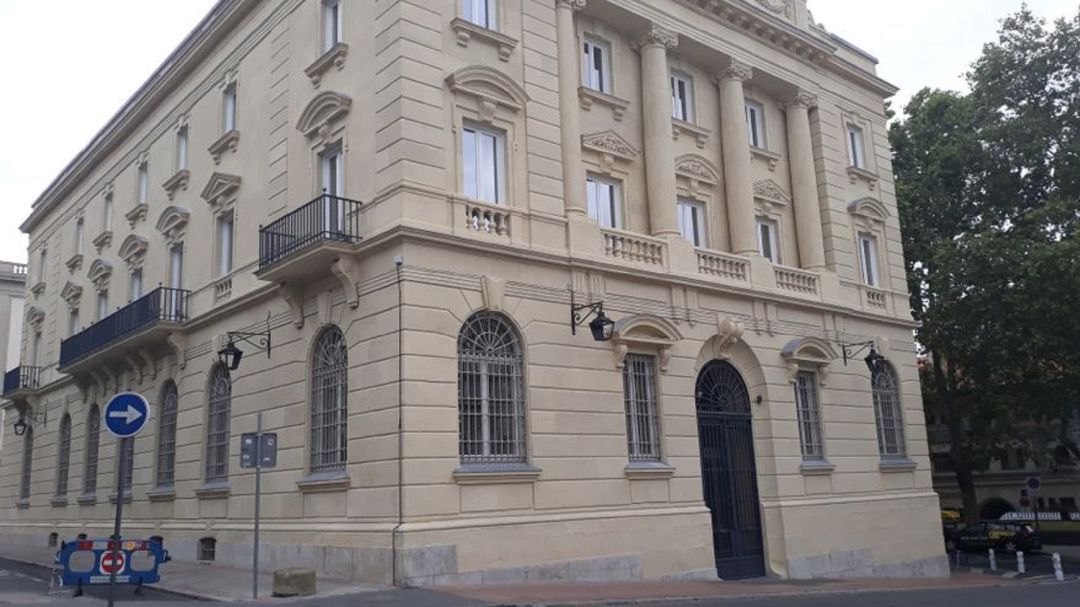 El Memorial de Víctimas del Terrorismo, ubicado en el antiguo Banco de España El Memorial de Víctimas del Terrorismo, ubicado en el antiguo Banco de España