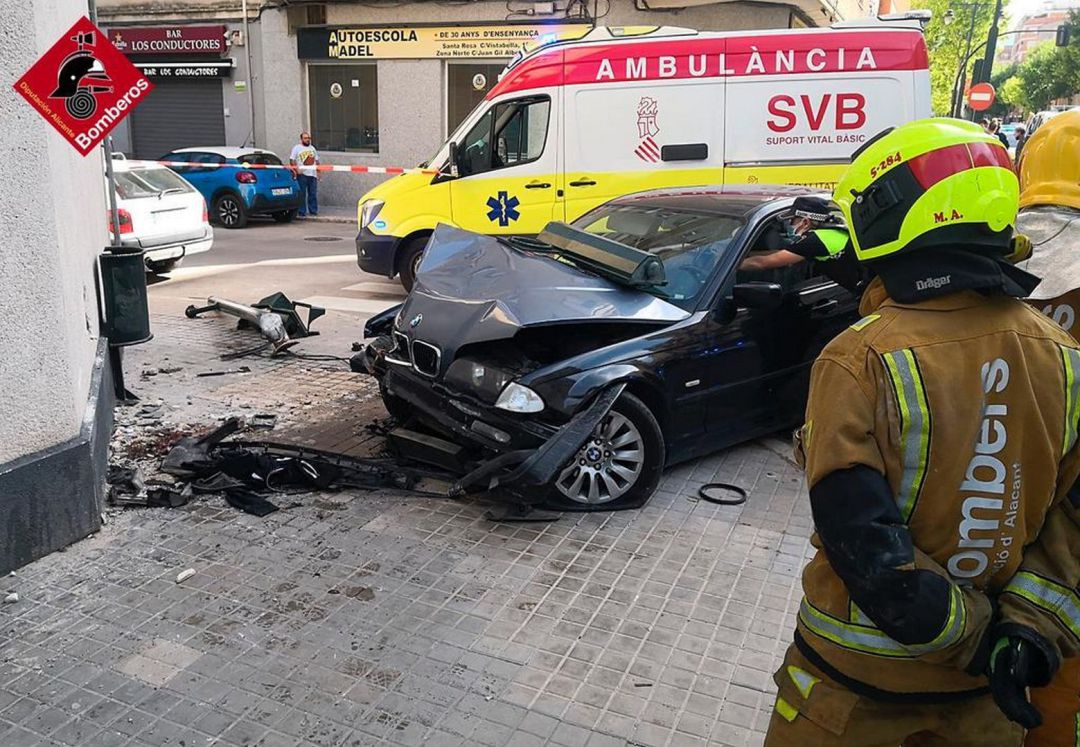 Estado de la vía tras el accidente mortal Estado de la vía tras el accidente mortal