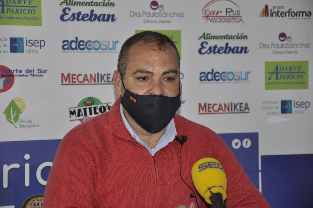 Javi Rivas, técnico del Jerez Industrial Javi Rivas, técnico del Jerez Industrial