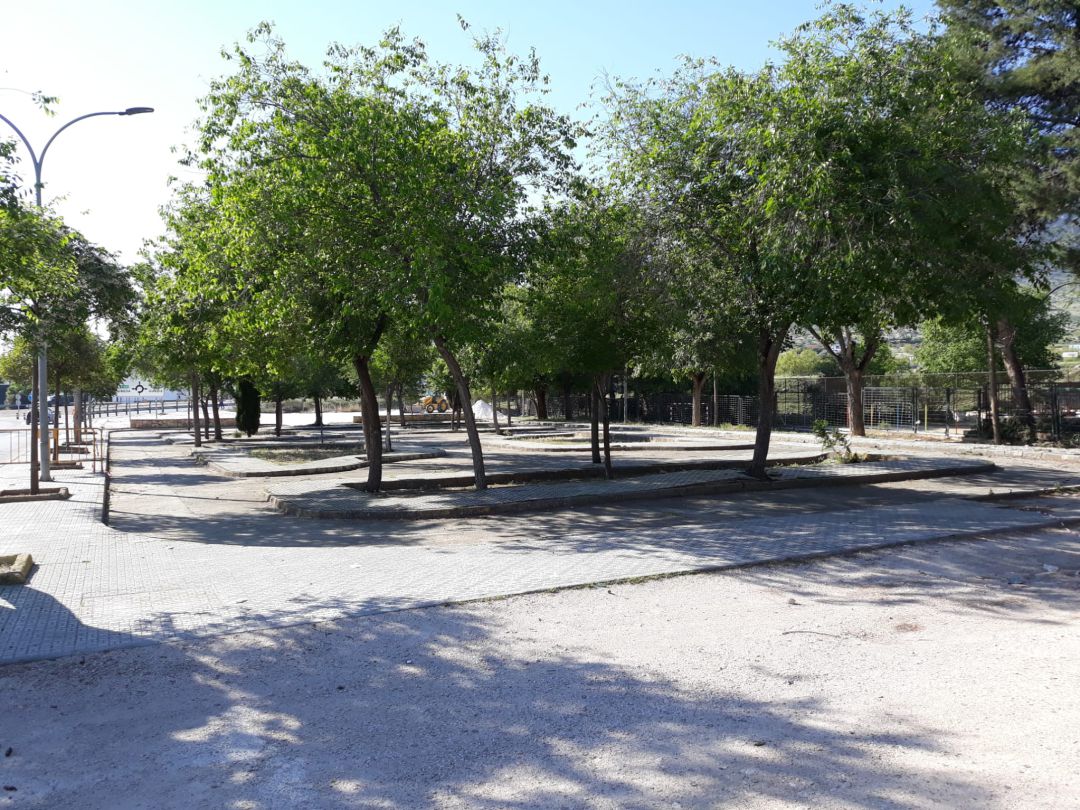 Parque de Educación Vial en el que IU propone ubicar el Apeadero de Autobuses Parque de Educación Vial en el que IU propone ubicar el Apeadero de Autobuses
