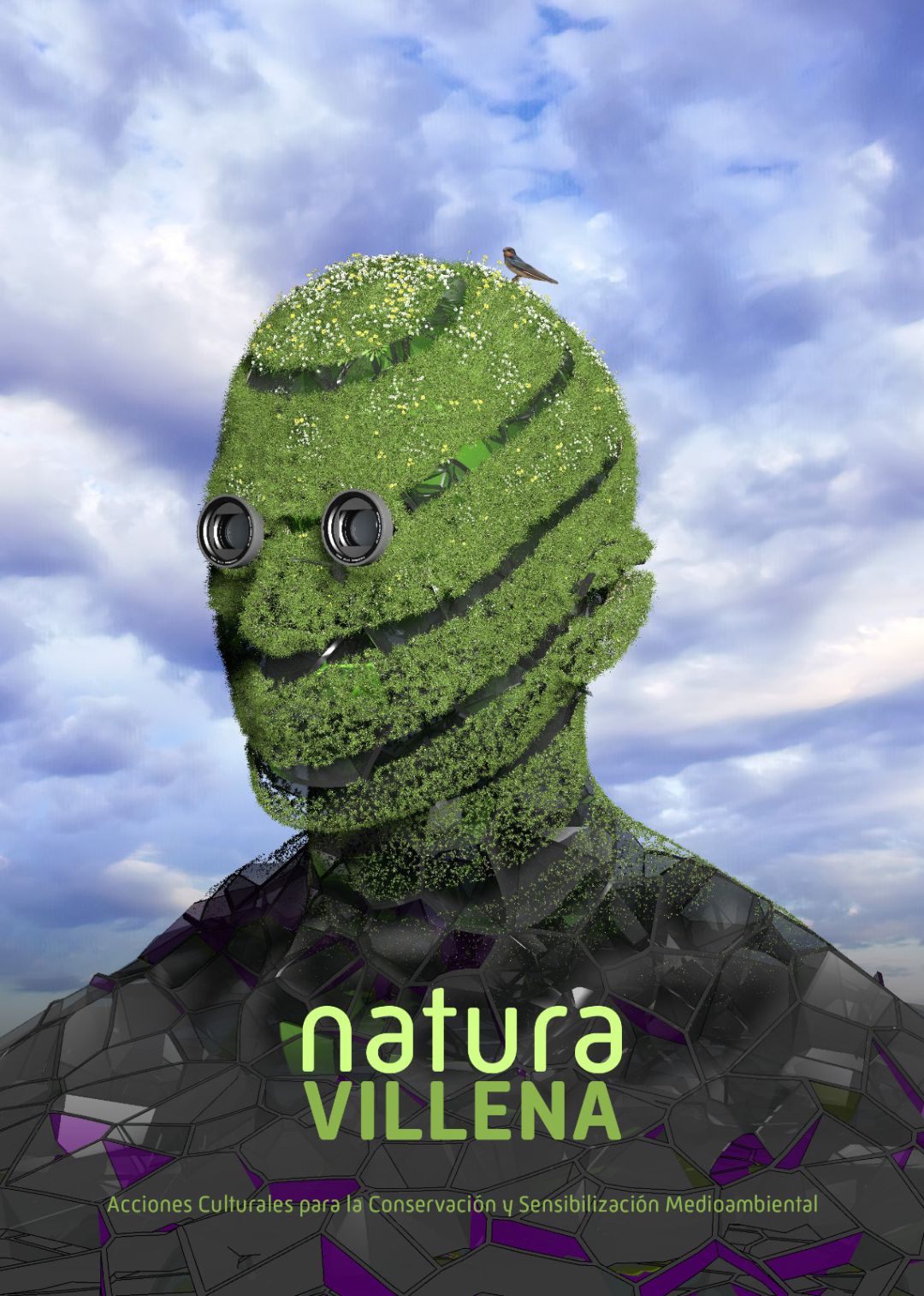 Cartel de la campaña Natura Villena Cartel de la campaña Natura Villena