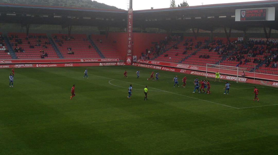 El Numancia ganó, pero no evitó el descenso a cuarta categoría. El Numancia ganó, pero no evitó el descenso a cuarta categoría.
