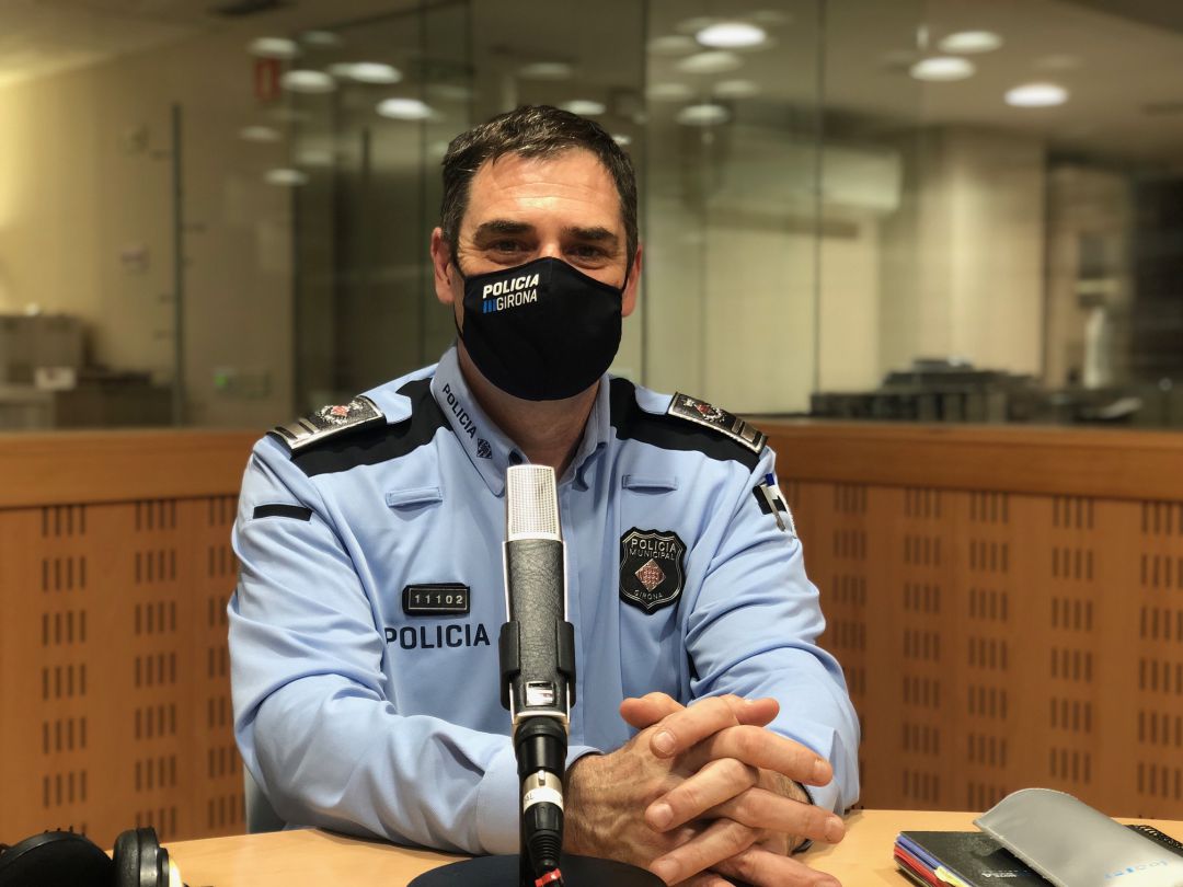 El cap de la Policia Municipal de Girona, Joan Jou El cap de la Policia Municipal de Girona, Joan Jou