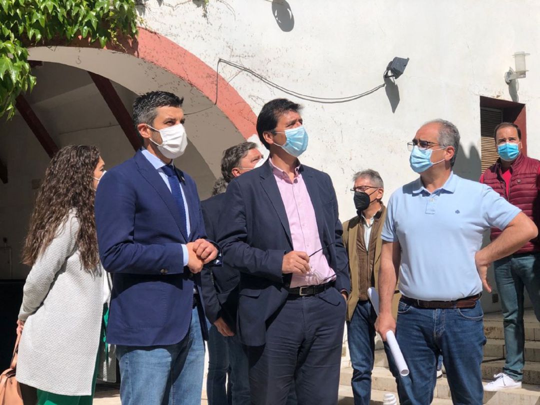 Visita a las obras de la Casa de la Torrecilla Visita a las obras de la Casa de la Torrecilla