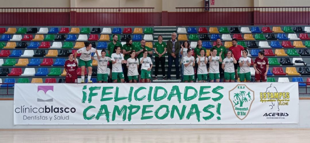 Las ilicitanas ya son campeonas de Liga y ahora van a por el ascenso Las ilicitanas ya son campeonas de Liga y ahora van a por el ascenso