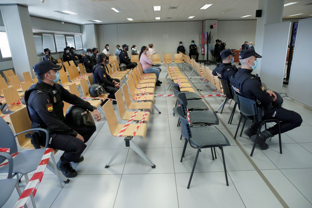 Inicio del juicio en la Ciudad de la Justicia de Valencia Inicio del juicio en la Ciudad de la Justicia de Valencia