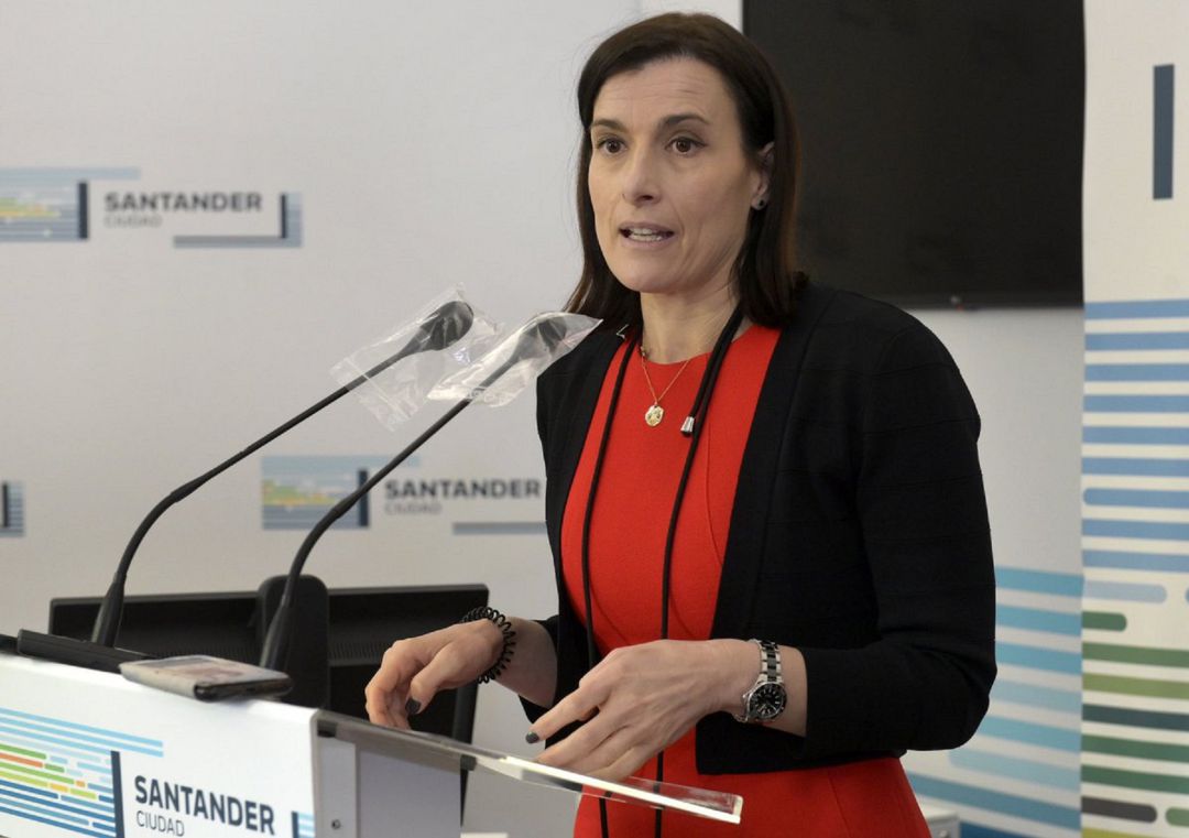 Gema Igual, alcaldesa de Santander Gema Igual, alcaldesa de Santander