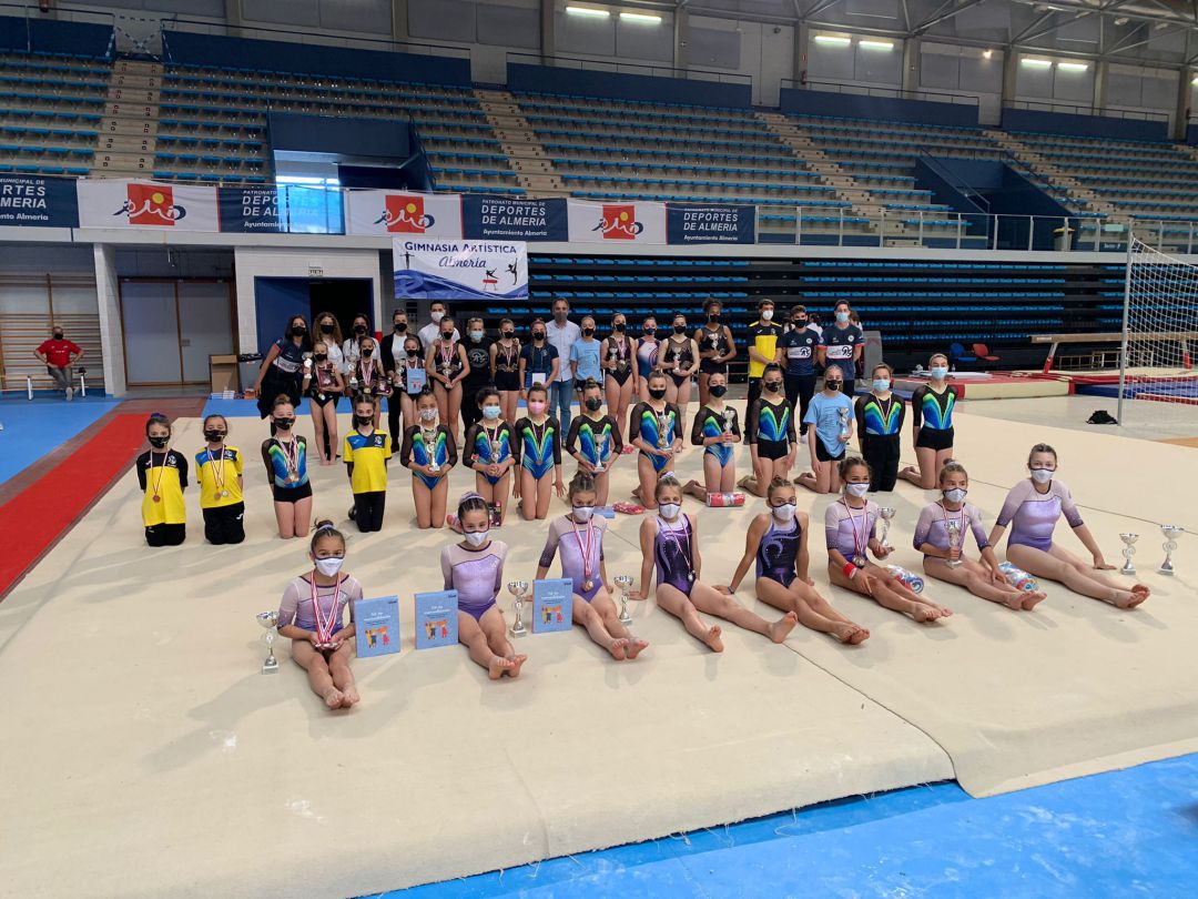El Palacio del Mediterráneo se abre a la mejor gimnasia. El Palacio del Mediterráneo se abre a la mejor gimnasia.