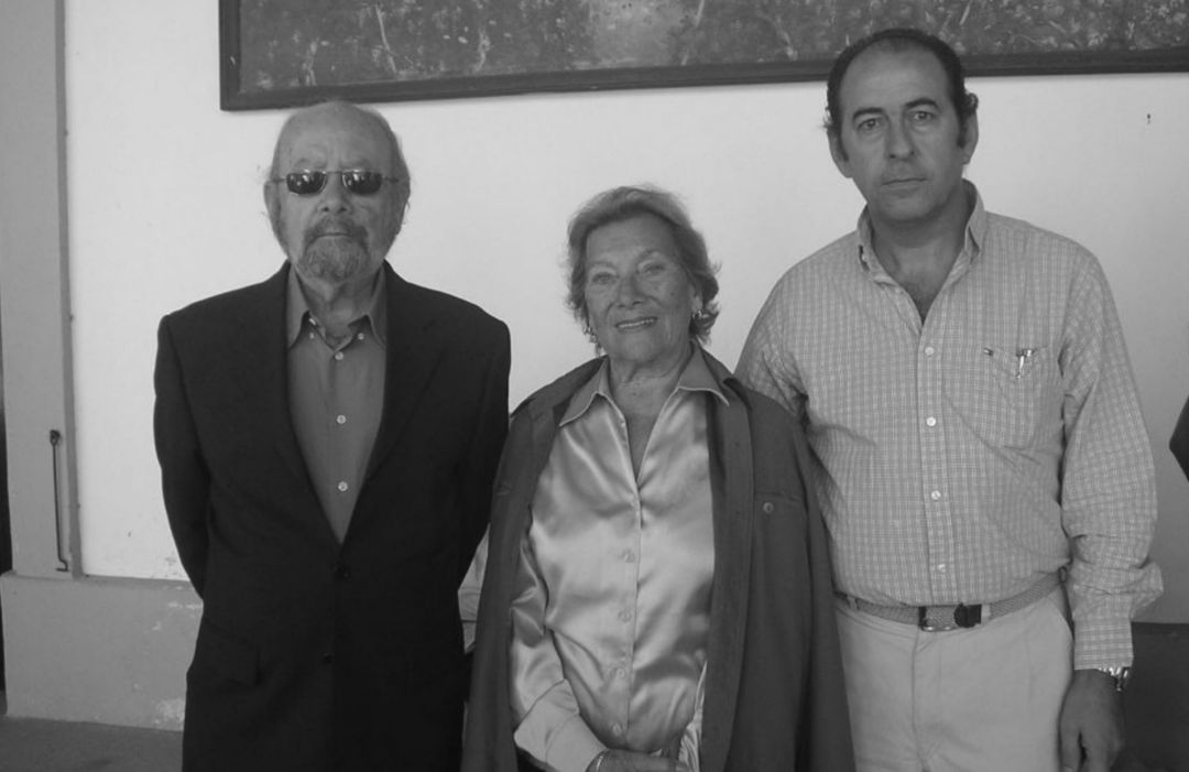 Caballero Bonald, Pepa Ramis y Carlos Jurado Caballero Caballero Bonald, Pepa Ramis y Carlos Jurado Caballero
