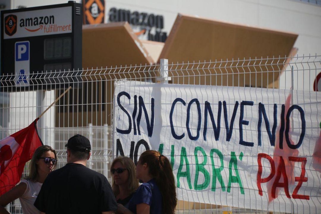 Protestas en Amazon San Fernando de Henares Protestas en Amazon San Fernando de Henares