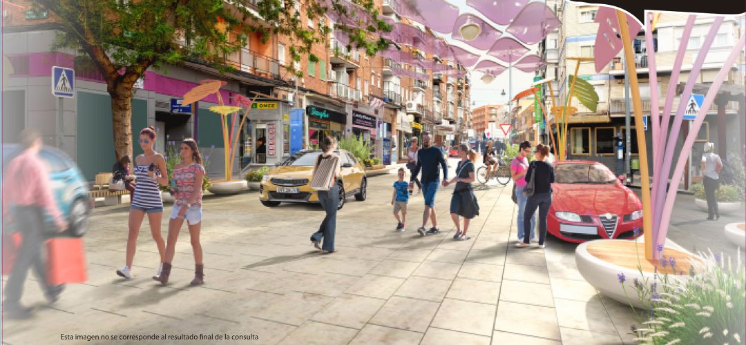 Se han repartido códigos QR entre la calle Constitución y el Parque de la Comunidad de Madrid Se han repartido códigos QR entre la calle Constitución y el Parque de la Comunidad de Madrid