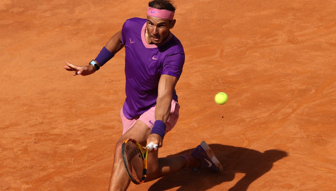 Nadal, en su partido ante Denis Shapovalov. Nadal, en su partido ante Denis Shapovalov.
