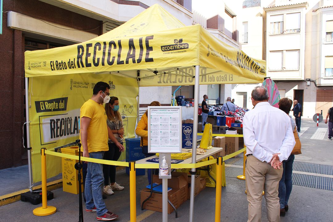 Punto de información sobre el reciclaje en Novelda Punto de información sobre el reciclaje en Novelda