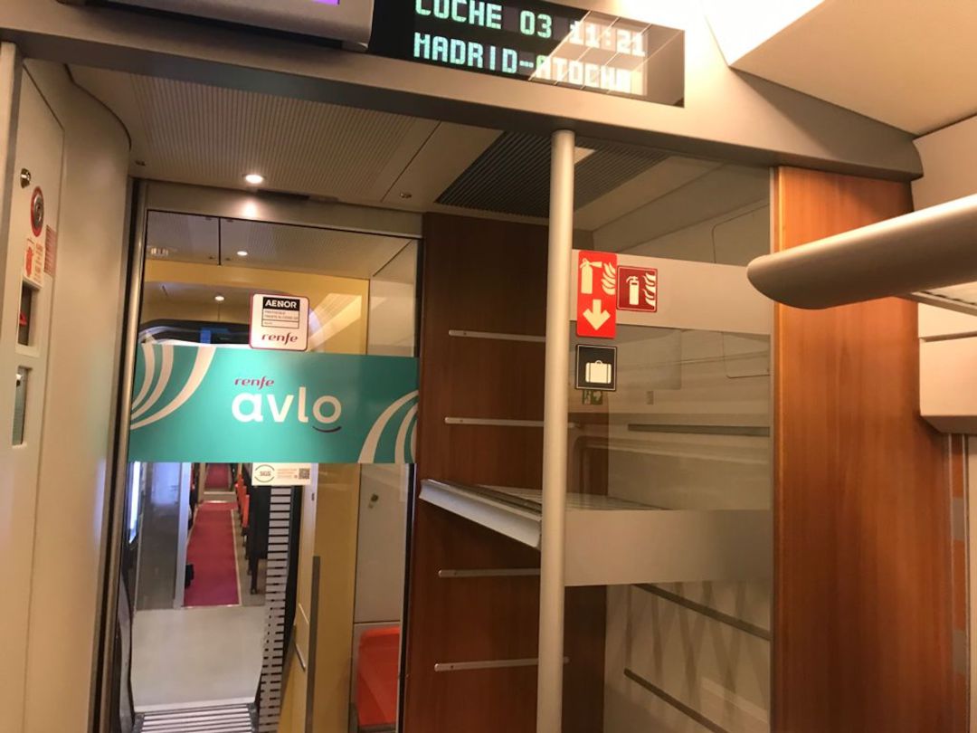 Viatge de prova de l'AVLO entre Figueres i Madrid Viatge de prova de l'AVLO entre Figueres i Madrid