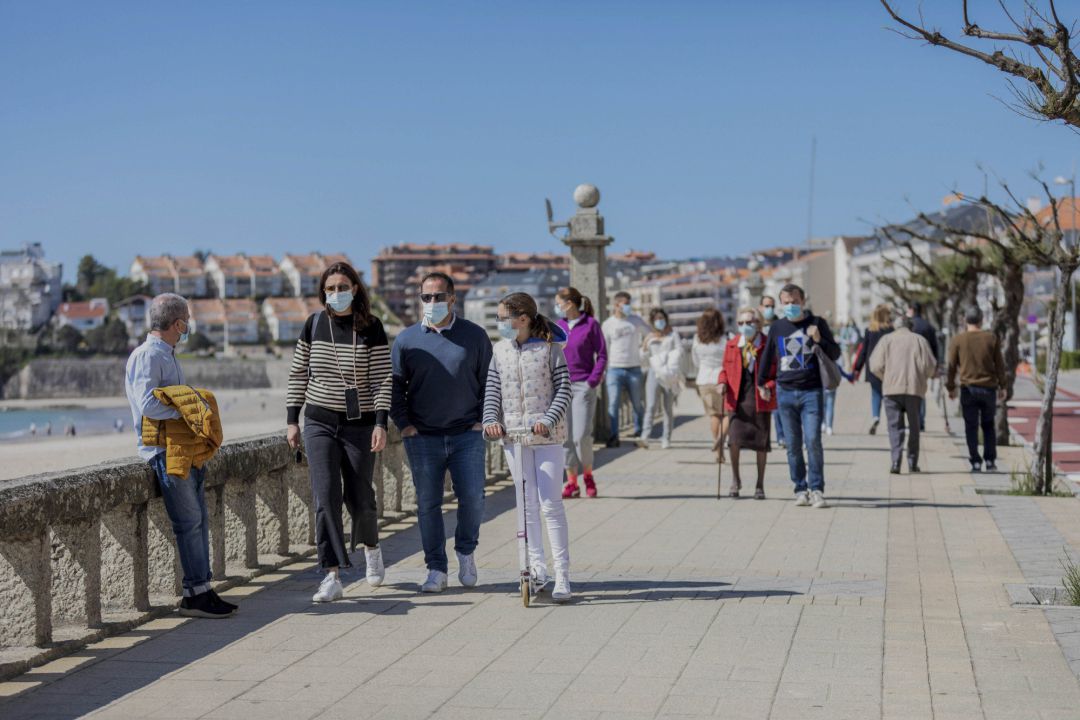 Paseo de Silgar en Sanxenxo Paseo de Silgar en Sanxenxo