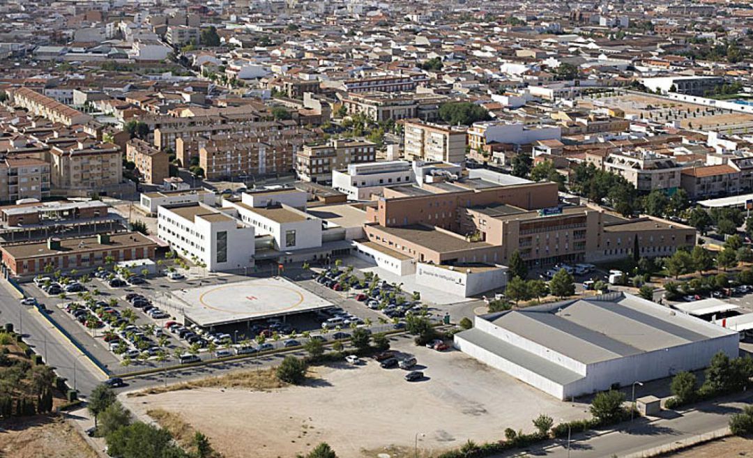 Imagen aérea del Hospital de Valdepeñas (Ciudad Real) Imagen aérea del Hospital de Valdepeñas (Ciudad Real)