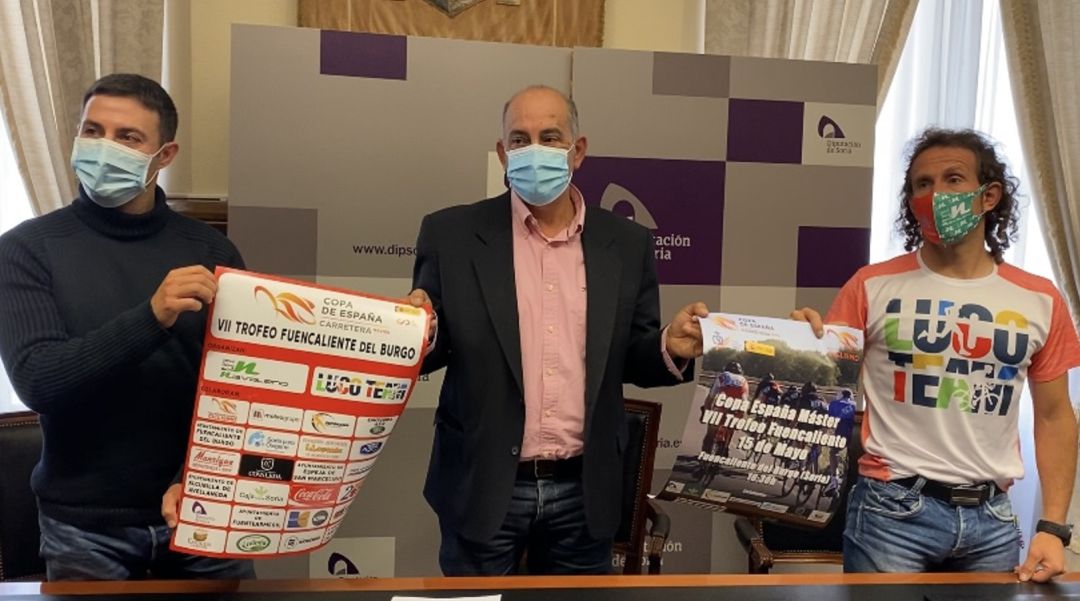 Presentación de la Carrera Ciclista de Fuencaliente, Copa de España Master. Presentación de la Carrera Ciclista de Fuencaliente, Copa de España Master.