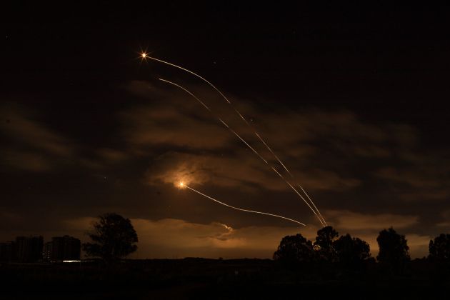 Bombardeo esta madrugada en Gaza. Bombardeo esta madrugada en Gaza.