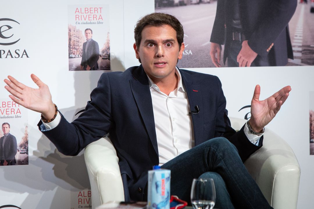 Albert Rivera en una imagen de archivo Albert Rivera en una imagen de archivo