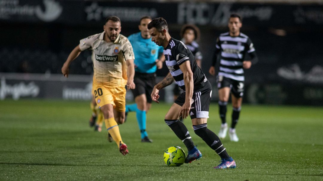 Rubén Castro durante el partido de ida en el Cartagonova Rubén Castro durante el partido de ida en el Cartagonova