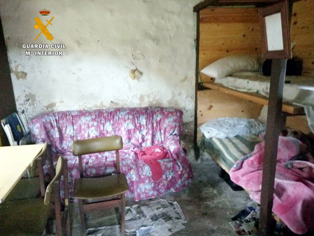La cabaña donde fueron encontrados La cabaña donde fueron encontrados