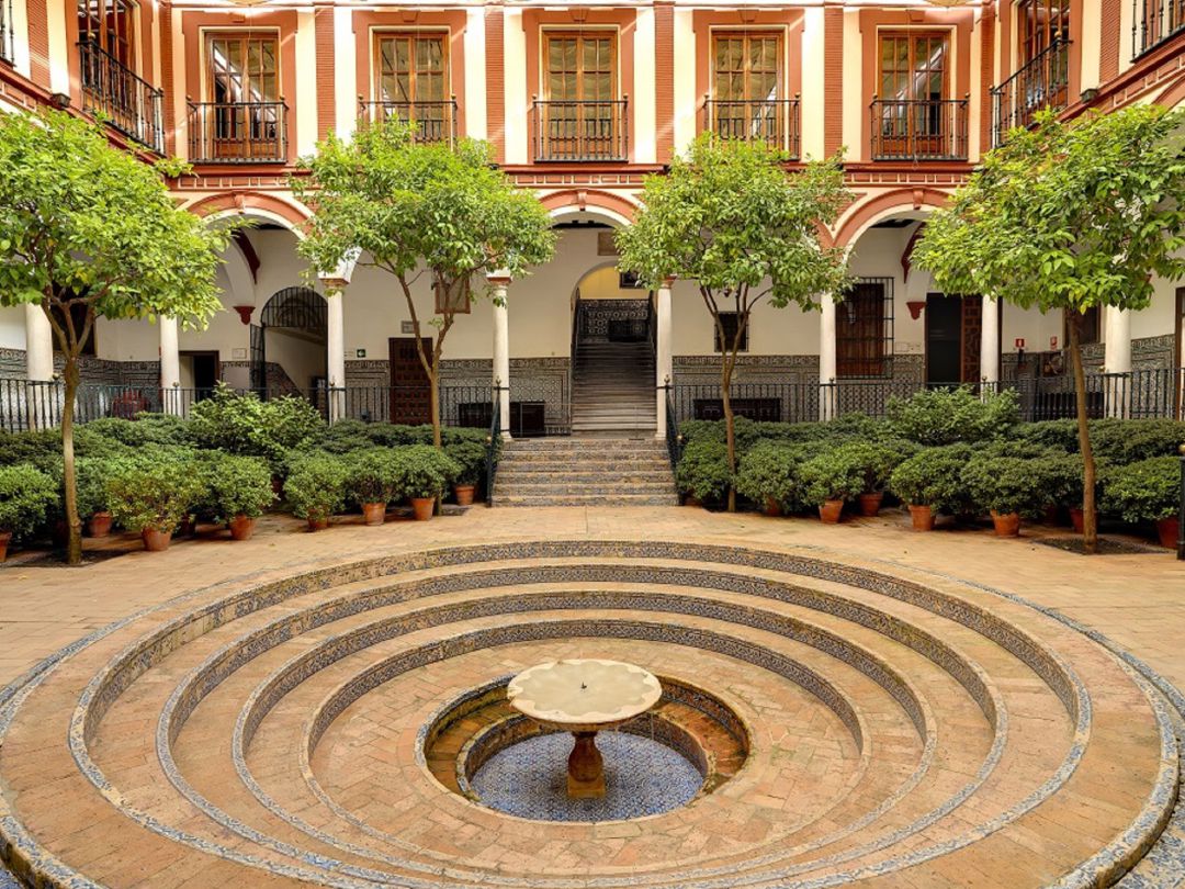 Una de las dependencias del Hospital de los Venerables Una de las dependencias del Hospital de los Venerables
